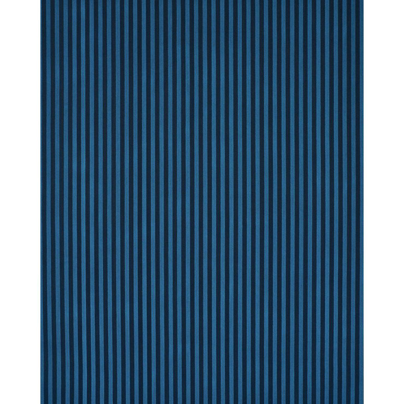 Schumacher X Laura Gonzalez Pipe Illusion Fabric, Blue