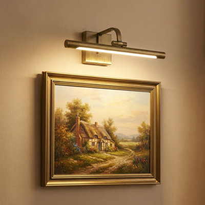 1-Light Dimmable LED Picture Light 3000K/4000K/5000K Adjustable