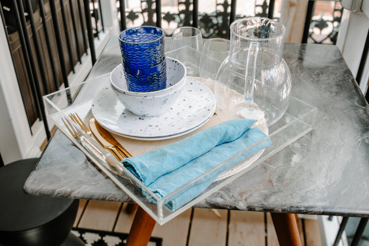 large outdoor tray