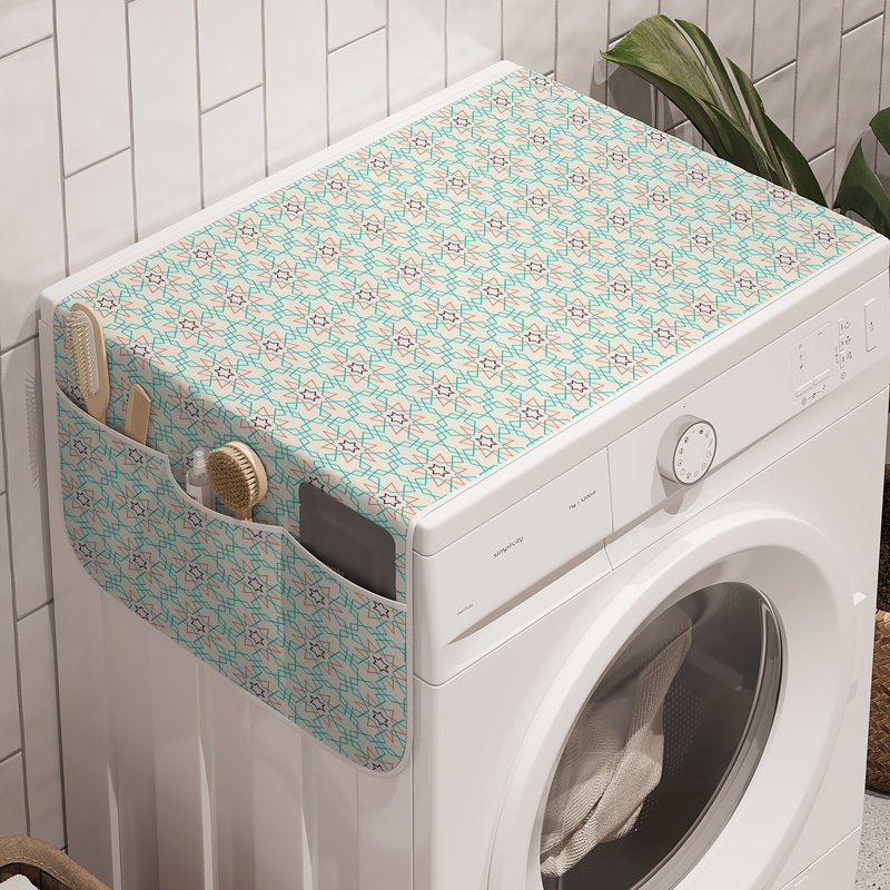 East Urban Home Traditional Washing Machine Organizer Pack of 2 47" x 18.5"