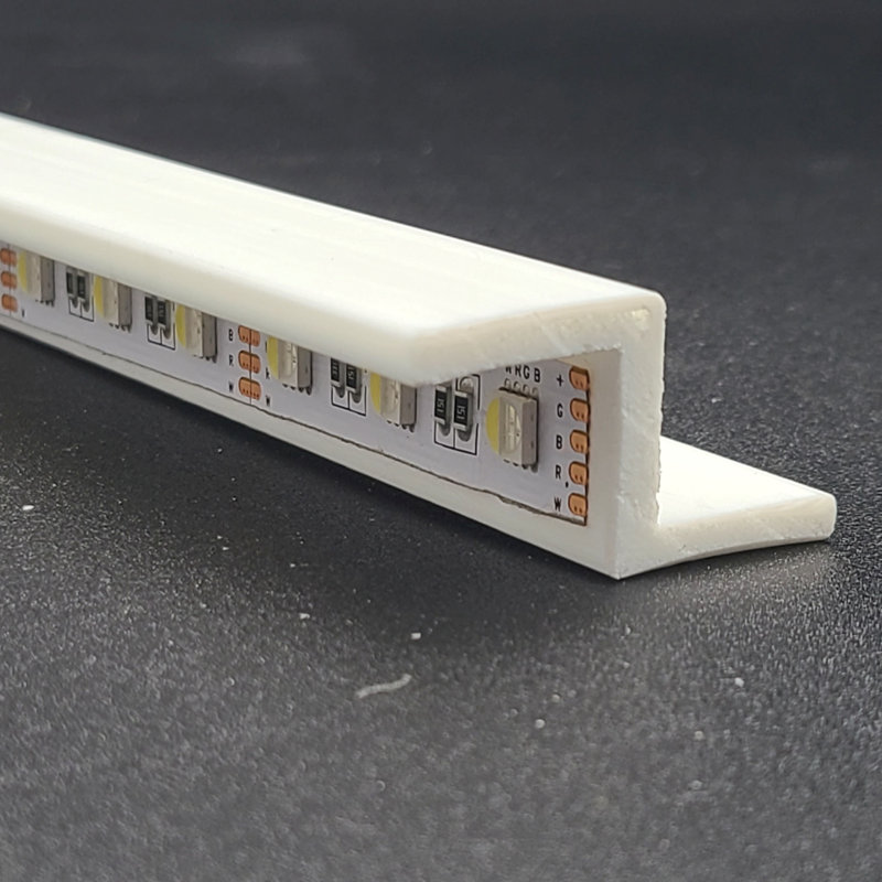 Moulures en polymère haute densité à DEL, prêtes pour la bande, paquet de 4 (32 pi³)