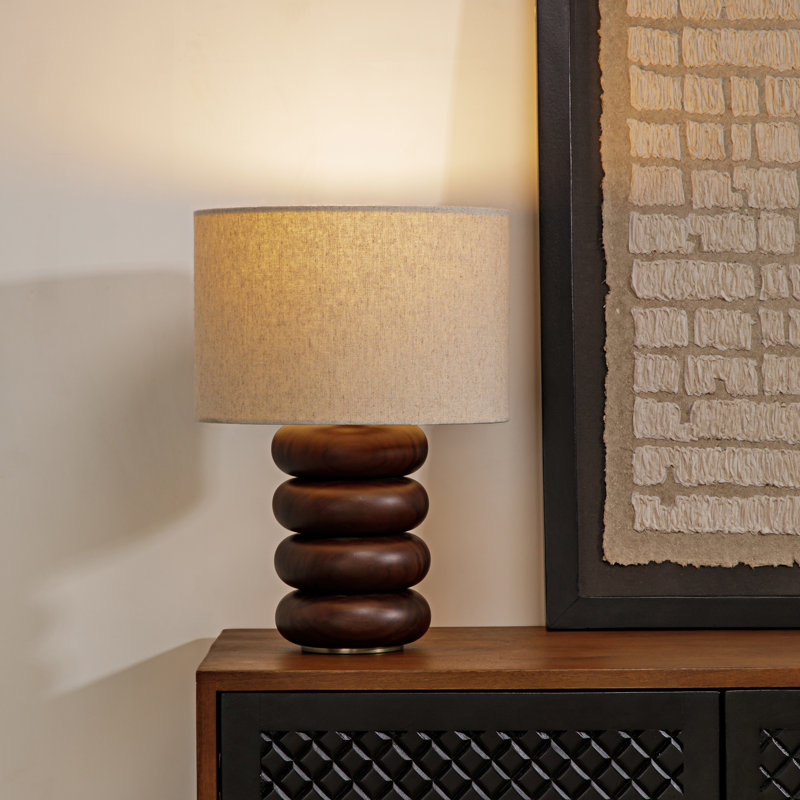 Giacomo Table Lamp, 21.13''H X 14.19''W X 14.19''D, Brown