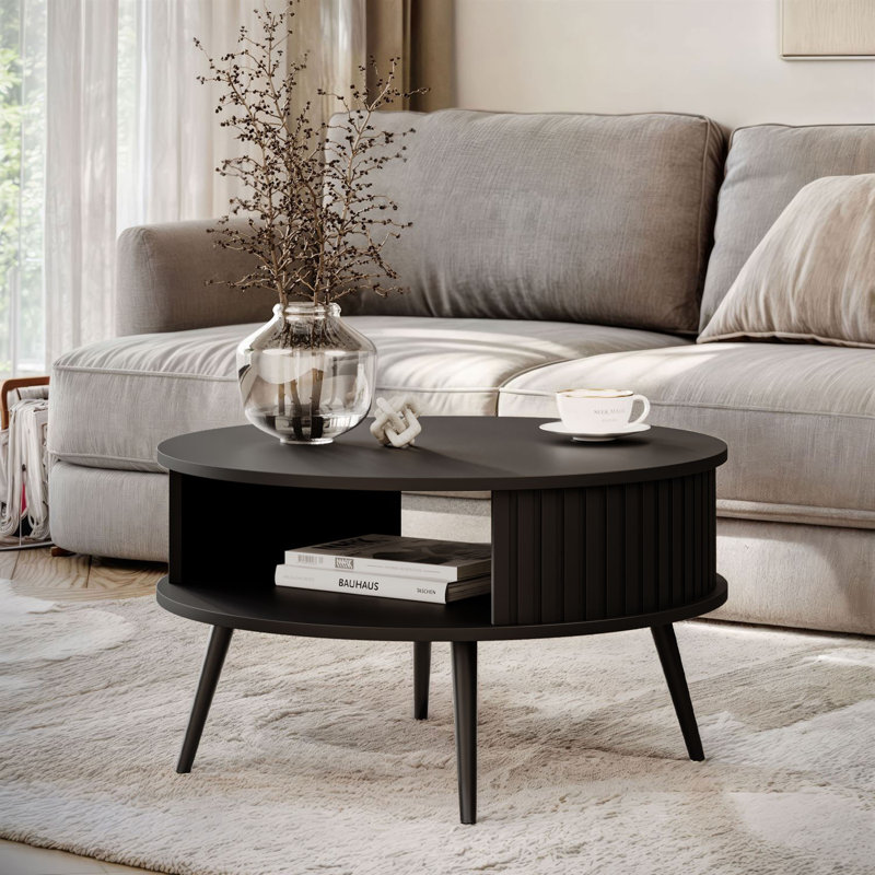 Four Leg Coffee Table with Storage
