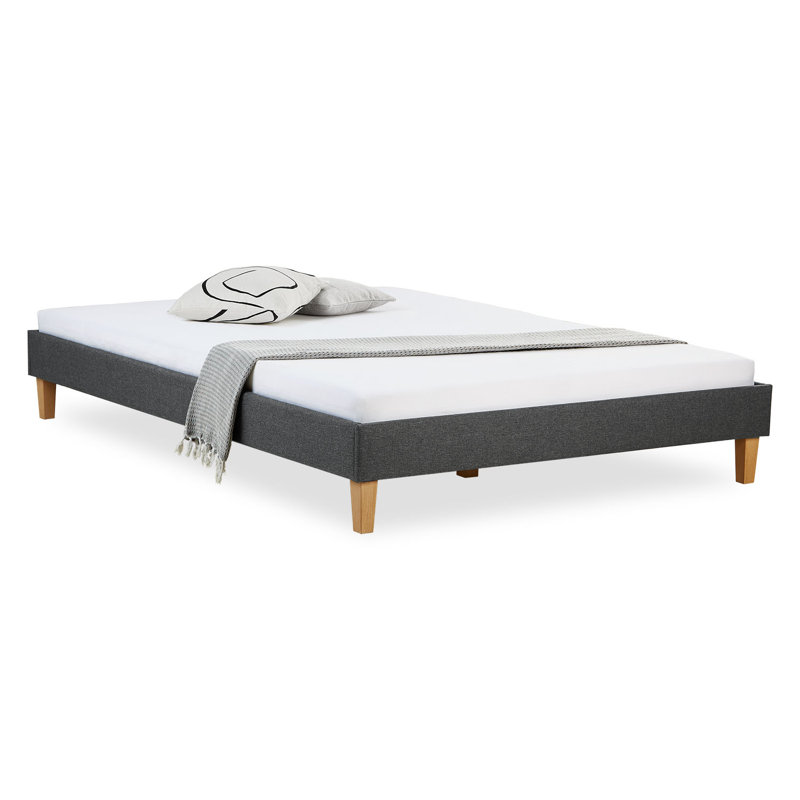 Dayna Upholstered Platform Bed, 140 x 200cm