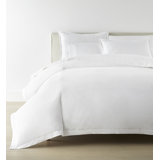 CLASSIC EMBROIDERED QN DUVET SET DECO WHT