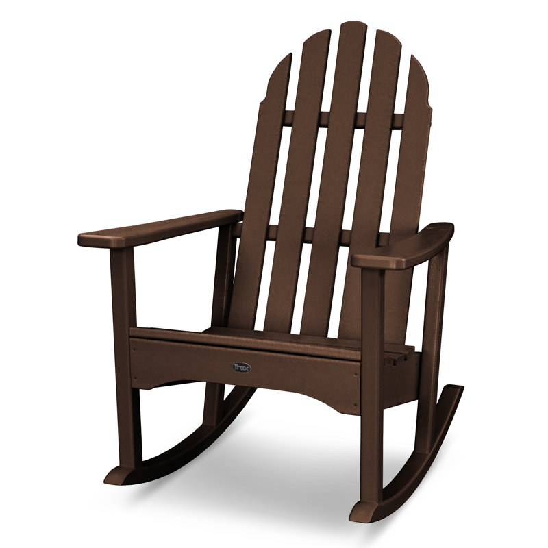 Chaise berçante Adirondack POLYWOOD Cape Cod, Lanterne rétro
