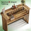 Table de bar Natural Style (sans inclure la chaise)