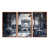 Toile avec cadre flottant brun
