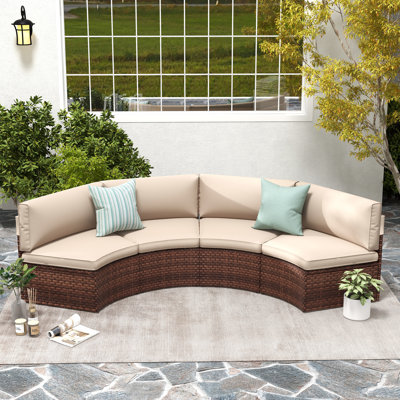  4 Piece Sofa Seating Group With Cushions