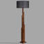 Thermia 160cm Brown Novelty Floor Lamp-1375362133