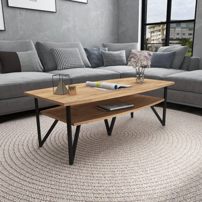 Four Leg Coffee Table with Storage