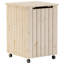 Solid Wood Laundry Cart-114308512