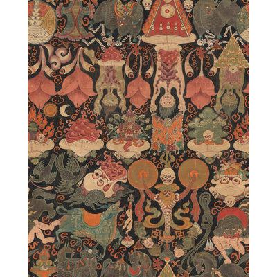 The Home of an Eccentric Man Non-Pasted Matte Wallpaper Roll