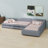 Upholstered Double Daybed With Trundle And Drawer-348747846