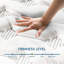 Grand matelas - Combine de la mousse à mémoire de forme et pour un confort amélioré 12 po avec des propriétés rafraîchissantes qui améliore la qualité du sommeil