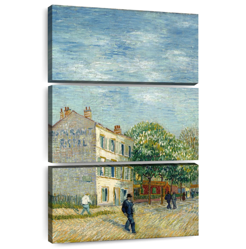Sireci The Restaurant Rispal In Asnieres, 74" H x 48" W