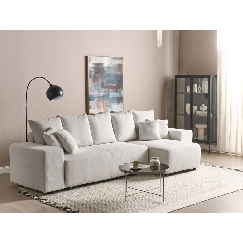 Alyxs Corduroy Sofa Bed, Right Hand Facing