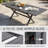 Rectangular Extendable Outdoor Dining Table-1215112885