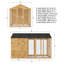 Mercia 10 x 6ft Staffordshire Dog Kennel & Run