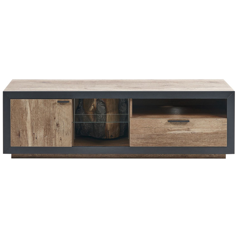 Depelteau TV Stand for TVs up to 55" with Fireplace Included