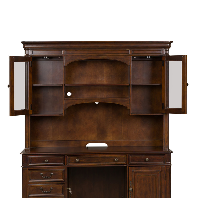 Mattern Credenza and Hutch Set