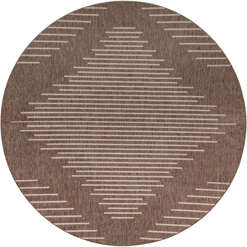 Wallington Striped Indoor Rug, Round 10'8"