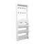 Armoire à chaussures avec 3 portes, 2 tiroirs avec support, armoire d'appoint
