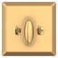 Traditional Square Single Cylinder Deadbolt