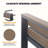 Outdoor Patio Conversation Set with Cushions, Modular Sofa Set, Assorted Configuration, 4-Piece / 5-Piece / 7-Piece Options-144913364