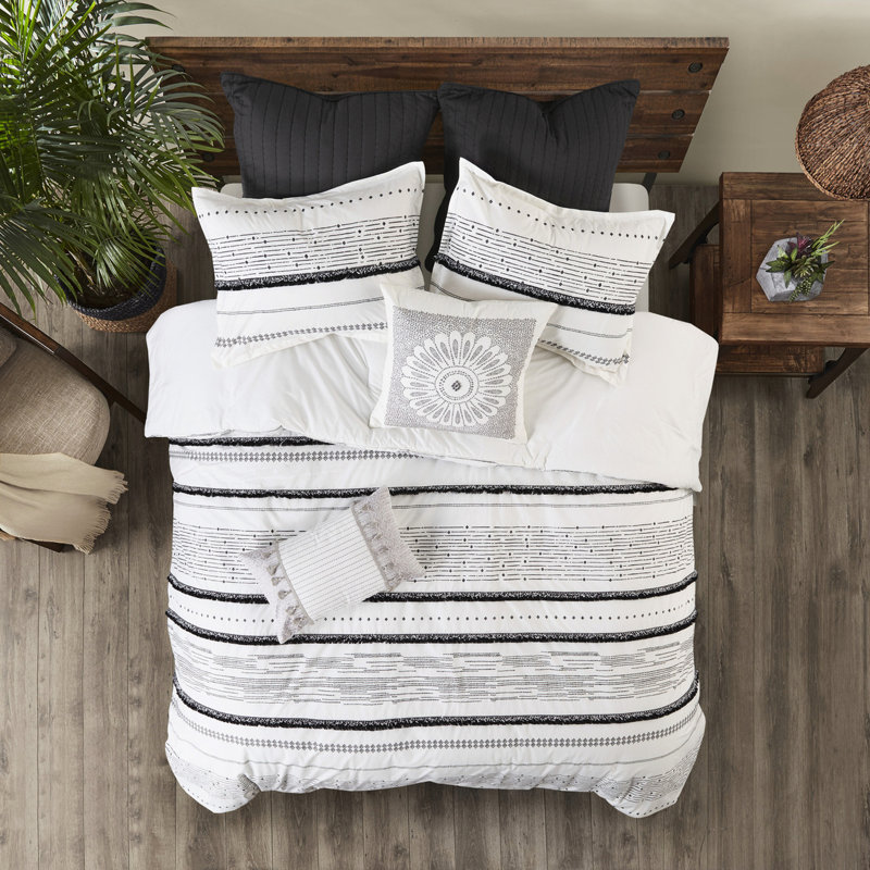 Housse de couette en coton Modern Modern