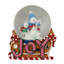 Boule à neige de Noël 5,25 "Musical" Joy "Snowmen and Gingerbread