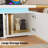 71" LED TV Stand With 40" Fireplace For Tvs Up To 80", Charging Station/Power Outlet Included-104411723