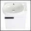 Meuble-lavabo à fermeture en douceur avec lavabo-198485924