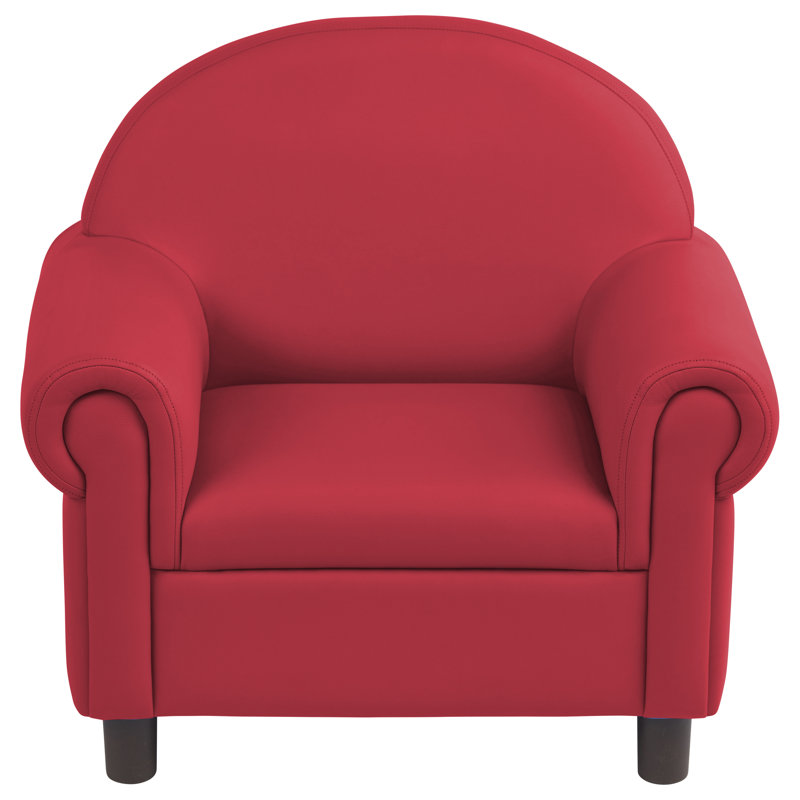 Little Lux Kids Club, 24" H x 26" W x 18" D, Red
