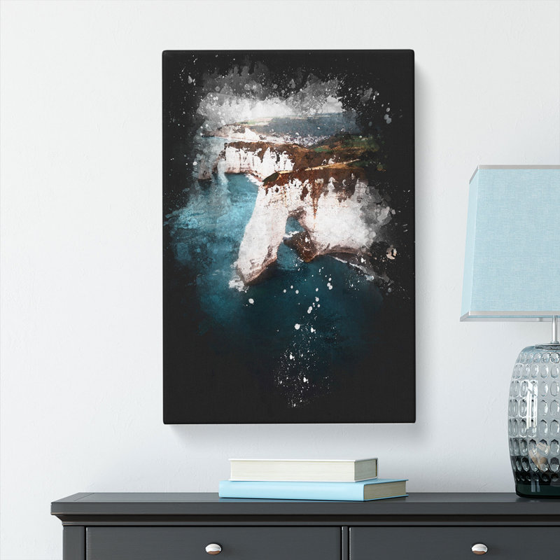Etretat in France - Wrapped Canvas, 76cm H x 50cm W x 3cm D