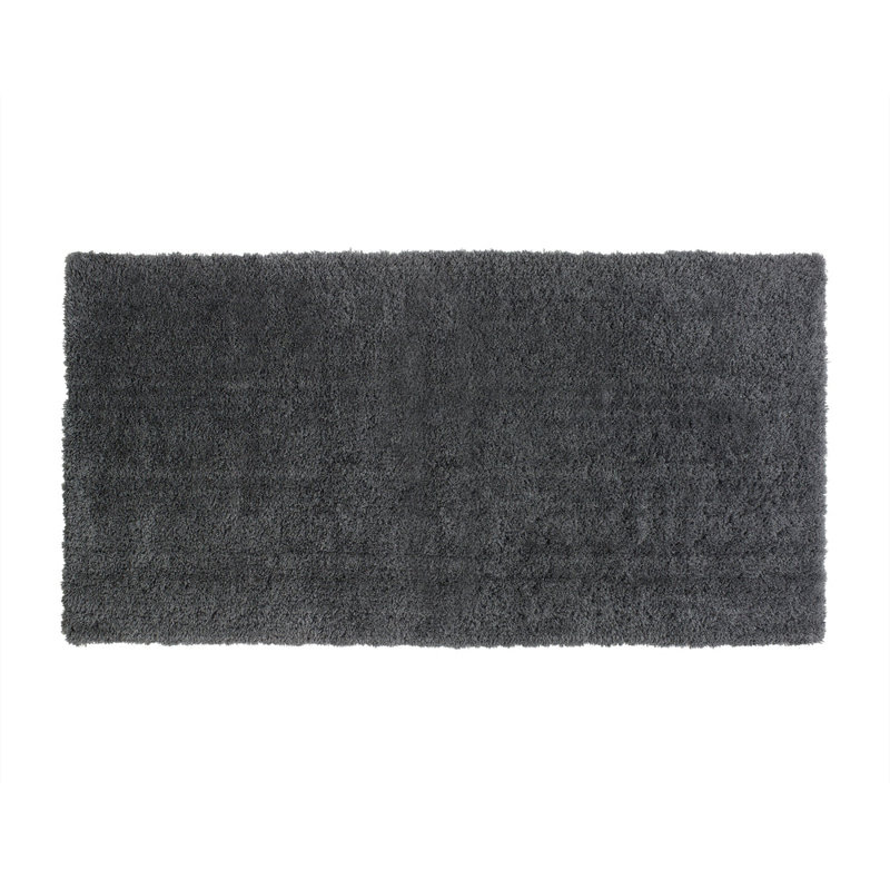 TUUFA Ultra Thick Bathmat - Rectangular - Moonbeam (beige), 55.2' x 27.6", Magnet (charcoal)