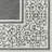 Solterra Portico Charcoal Gray Cream Ivory Transitional Wide Scrolled Border Flatweave Polypropylene Indoor/ Outdoor Area Rug-114550389