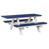 Outdoor Rectangular Picnic Table