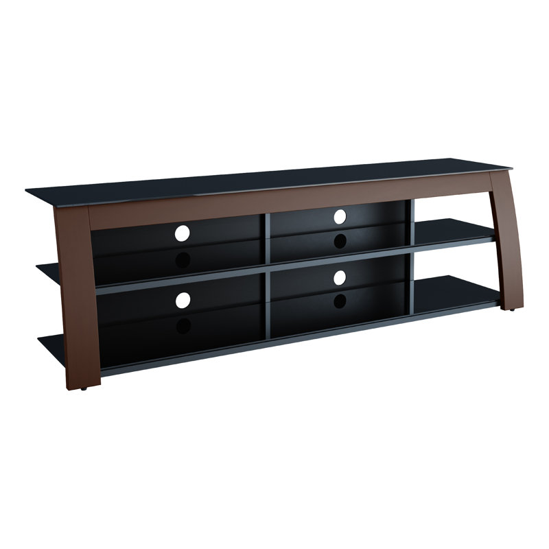 Braelen Unfinished TV Stand for TVs up to 88", Walnut