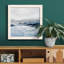 Toile encadrée «Faded Horizon II» de qualité supérieure - prête à être accrochée-1272465643-1272465617