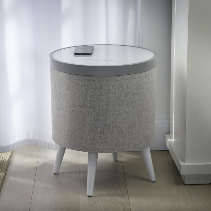 Table de bout Leandre, gris, gris