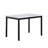 5-Piece Metal Dinette Set With Laminated Faux Marble Top, 4 Chairs-1433888948-1433888959-1433888949