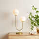 Ruby Metal Table Lamp