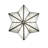 Star LED Flush Mounted Sconce