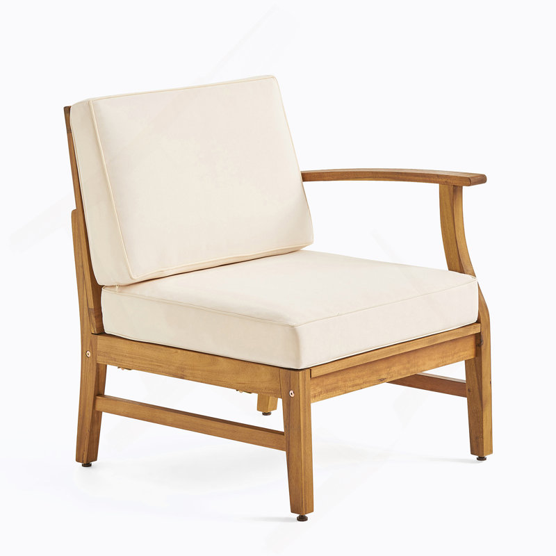 FAUTEUIL droit, Crème