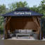 Paroi latérale en polyester pour pavillon de jardin Aoodor-97531257-121327729