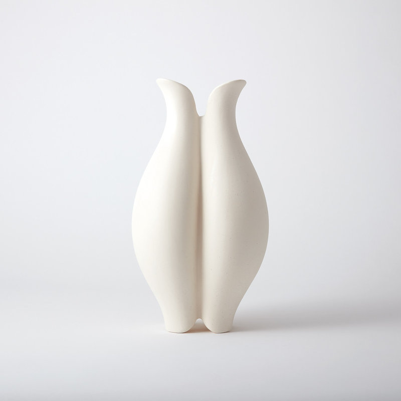 Pond Vase, 17" H x 10" W x 8.25" D