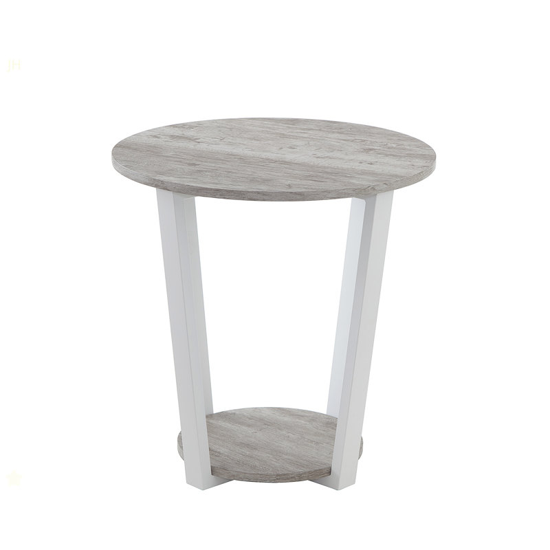 Borga End Table, Gray, Gray