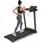 Tapis roulant avec inclinaison, tapis roulant pliable silencieux de 3,0 HP pour la maison, équipement d'exercice à domicile d'une capacité de poids de 10,0MPH 300 LBS avec capteurs de fréquence cardiaque, station de charge de type C et USB, Bluetooth