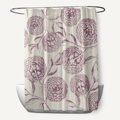 Rideau de douche simple Slezak